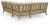 Ashley Clare View Beige 3-Piece Outdoor Sectional