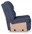 Ashley Acklen Place Navy 6-Piece Power Reclining Sectional