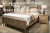 Ashley Keithland Brown Queen Panel Bed with Dresser and Chest