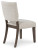 Ashley Veramond Dark Brown Dining Table and 6 Chairs with Storage D694/35/02(6)/60