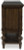 Ashley Veramond Dark Brown Dining Table and 4 Chairs and Bench with Storage D694/35/01(2)/02(2)/00/60
