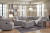 Ashley Modmax Ink 4-Piece Sectional with Ottoman