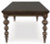 Ashley Veramond Dark Brown Dining Table and 4 Chairs