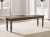 Ashley Veramond Dark Brown Dining Table and 4 Chairs and Bench