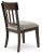 Ashley Veramond Dark Brown Dining Table and 4 Chairs and Bench