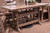Ashley Sandy Dune Medium Brown Outdoor Counter Height Dining Table