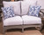 Ashley Lone View Bay Gray Outdoor Loveseat with Cushion