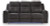 Benchcraft Brysonview Charcoal Reclining Sofa