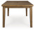Ashley Broxtyn Light Brown Dining Extension Table Ashley Broxtyn Light Brown Dining Extension Table