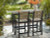 Ashley Moondance Black Beige Outdoor Counter Table and 2 Barstools (Set of 3) Ashley Moondance Black Beige Outdoor Counter Table and 2 Barstools (Set of 3)