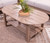 Ashley Cliffs Beach Driftwood Outdoor Coffee Table