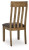 Ashley Broxtyn Light Brown Dining Chair (Set of 2)
