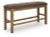 Ashley Broxtyn Light Brown Counter Height Dining Bench Ashley Broxtyn Light Brown Counter Height Dining Bench