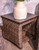 Ashley Drakes Beach Dark Brown Outdoor End Table