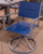 Ashley Point Bonita Blue Gray Outdoor Sling Swivel Chair (Set of 2)