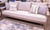 Ashley Francis Beach Natural Gray Outdoor Sofa with Cushion