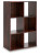 Ashley Glosmount Cherry Light Brown Six Cube Organizer