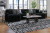Ashley Midnight-Madness Onyx 3-Piece Sectional with Chaise