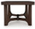 Ashley Korestone Dark Brown Coffee Table