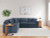 Ashley Modmax Spice 5-Piece Sectional with Ottoman 92102/46(2)/64/65/77/08