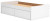 Ashley Onita Natural Twin Platform Bed with 1 Side Storage