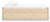 Ashley Onita Natural Twin Platform Bed with 1 Side Storage