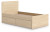 Ashley Onita Natural Twin Panel Platform Bed with 1 Side Storage