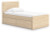Ashley Onita Natural Twin Panel Platform Bed with 1 Side Storage