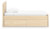 Ashley Onita Natural Twin Panel Platform Bed with 1 Side Storage