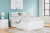 Ashley Onita Natural Full Panel Platform Bed with 2 Side Storage