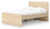 Ashley Onita Natural Full Panel Platform Bed with 1 Side Storage
