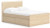 Ashley Onita Natural Full Panel Platform Bed with 1 Side Storage
