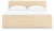 Ashley Onita Natural King Panel Platform Bed with 2 Side Storage