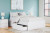 Ashley Onita Natural Queen Platform Bed with 1 Side Storage