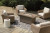Ashley Beachcroft Beige Outdoor Dining Table and 4 Chairs P791/625/601(2)