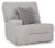Ashley Acklen Place Pewter 3-Piece Sectional