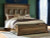 Ashley Channley Brown King Panel Storage Bed Ashley Channley Brown King Panel Storage Bed