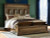 Ashley Channley Brown King Panel Storage Bed Ashley Channley Brown King Panel Storage Bed