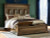Ashley Channley Brown King Panel Storage Bed Ashley Channley Brown King Panel Storage Bed
