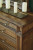 Ashley Channley Brown Dresser and Mirror
