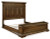 Ashley Channley Brown California King Panel Storage Bed Ashley Channley Brown California King Panel Storage Bed