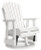 Ashley Hyland Wave Green Outdoor Swivel Glider Chair Ashley Hyland Wave Green Outdoor Swivel Glider Chair