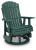Ashley Hyland Wave Green Outdoor Swivel Glider Chair Ashley Hyland Wave Green Outdoor Swivel Glider Chair
