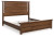 Ashley Kristiland Warm Brown California King Panel Bed Ashley Kristiland Warm Brown California King Panel Bed