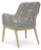 Ashley Seton Creek Gray 2 Outdoor Chairs with End Table
