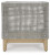 Ashley Seton Creek Gray 2 Outdoor Chairs with End Table