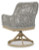 Ashley Seton Creek Gray 2 Outdoor Chairs with End Table