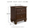 Ashley Danabrin Brown Twin Panel Bed with Mirrored Dresser, Chest and 2 Nightstands