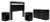 Ashley Finch Black Queen Panel Headboard, Dresser and 2 Nightstands