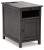 Ashley Treytown Gray Chairside End Table